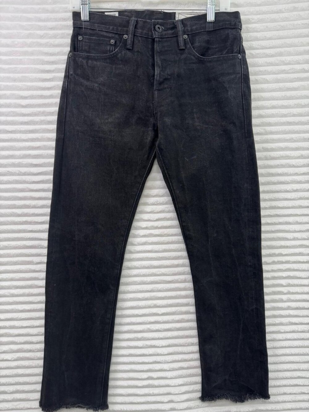 Rogue Territory RGT Stanton Men’s 29 Black Selvedge Denim Jeans USA Made